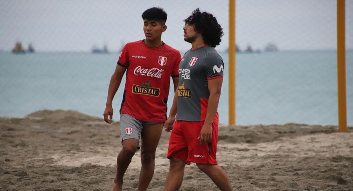 Perú no pudo con Brasil en la Liga Sudamericana de Fútbol Playa. Foto: Facebook Selección Peruana