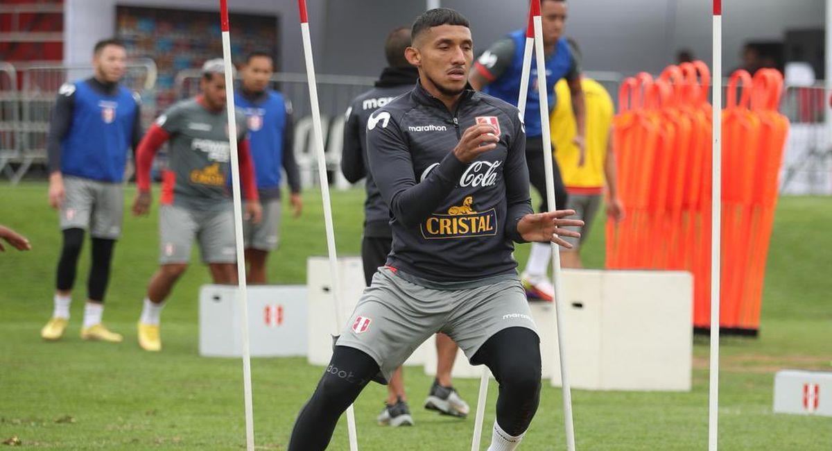 Christofer Gonzales. Foto: Twitter Selección Peruana
