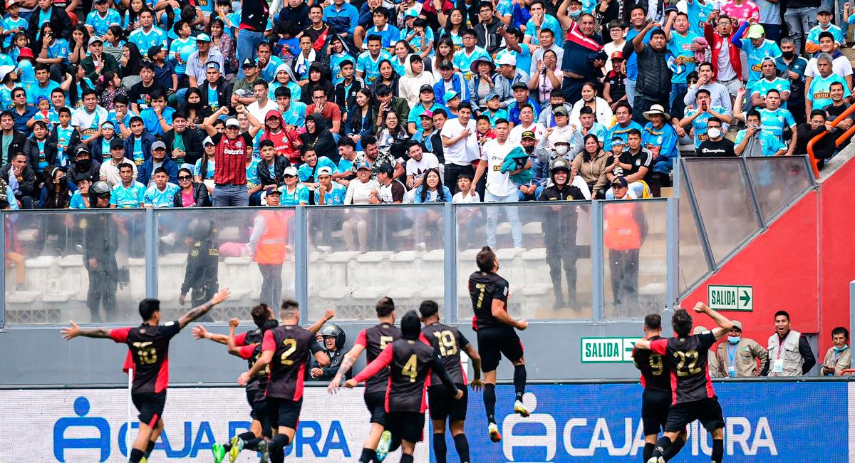 Bernardo Cuesta marcó el gol del partido. Foto: FPF