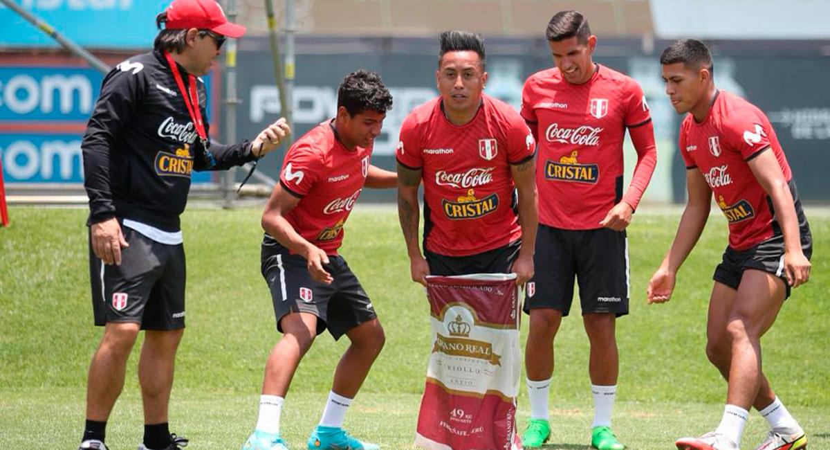 Perú se entrenó de manera recreativa en la Videna. Foto: FPF