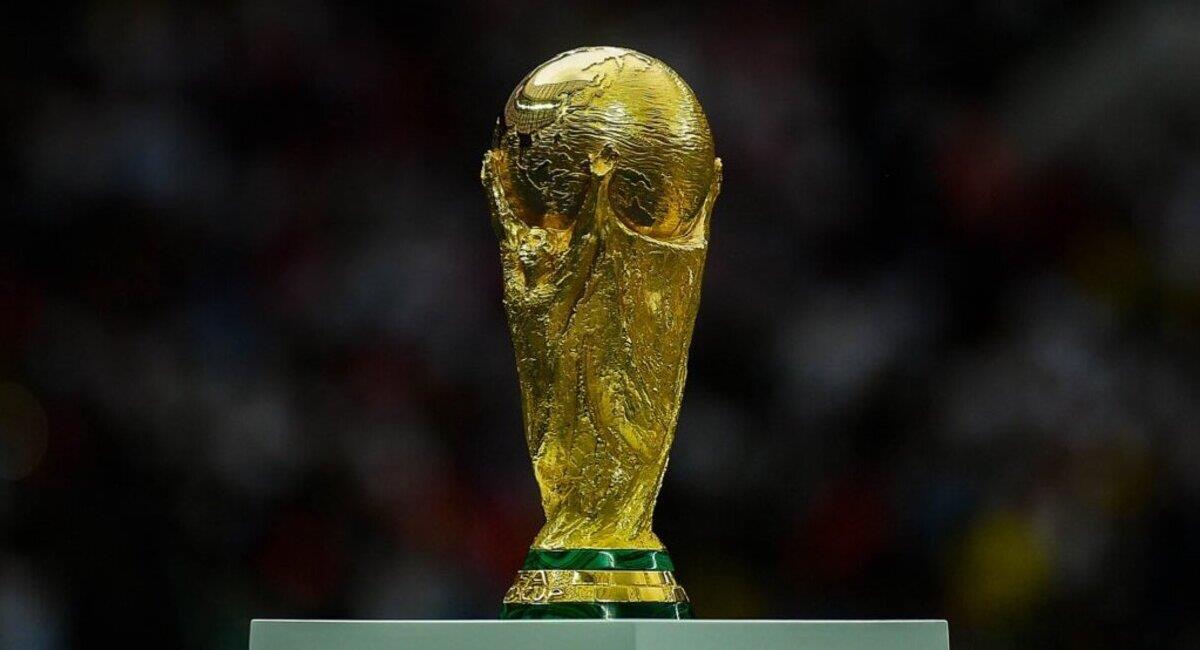 Trofeo del Mundial. Foto: @fifaworldcup_es