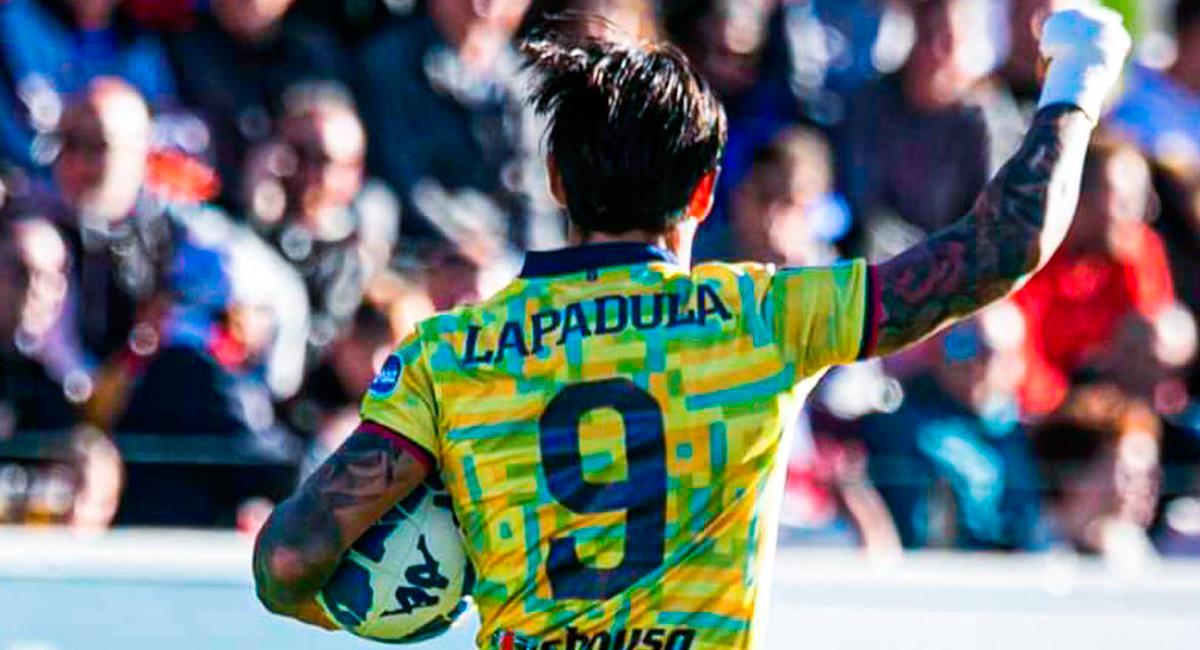 Gianluca Lapadula sigue anotando con Cagliari. Foto: Twitter @CagliariCalcio