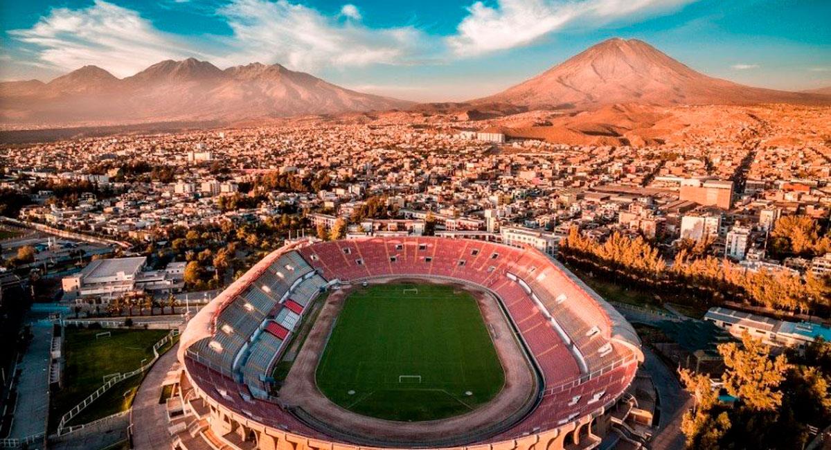 Estadio Monumental de la UNSA - Arequipa. Foto: Captura Twitter