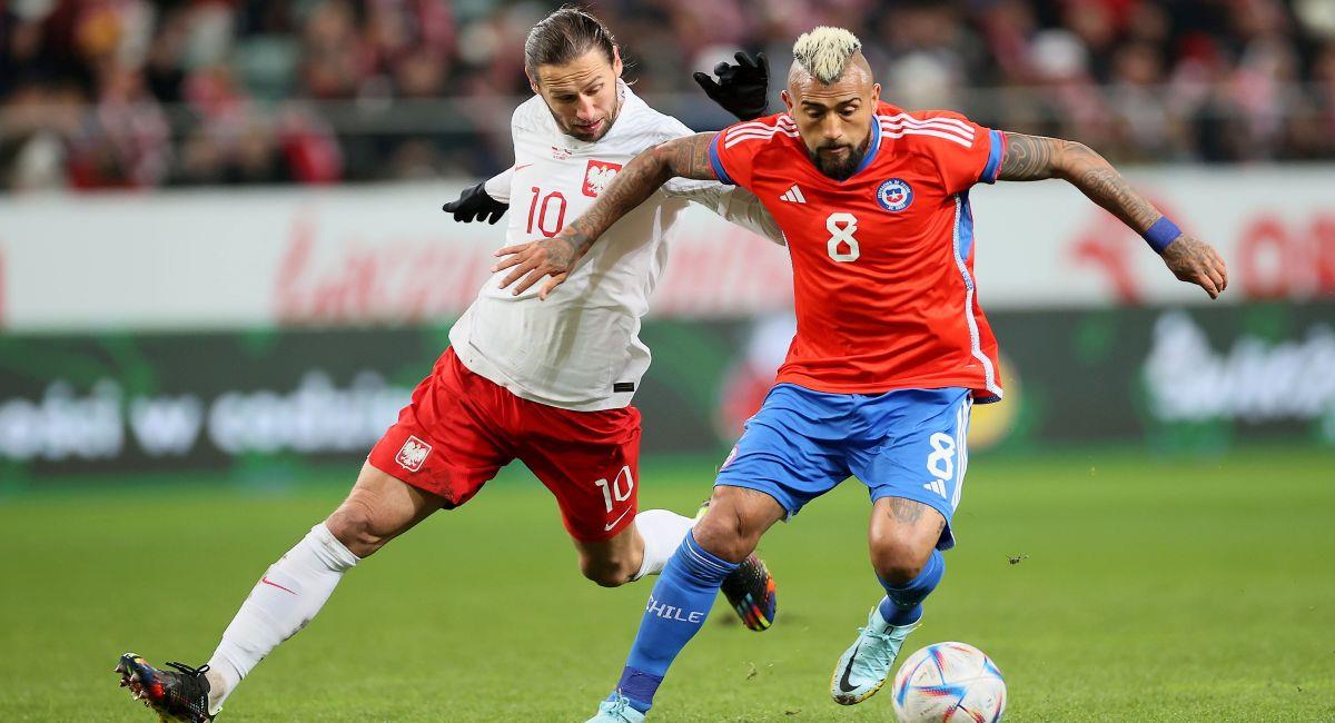 Chile no pudo con Polonia en amistoso jugado en Varsovia. Foto: EFE