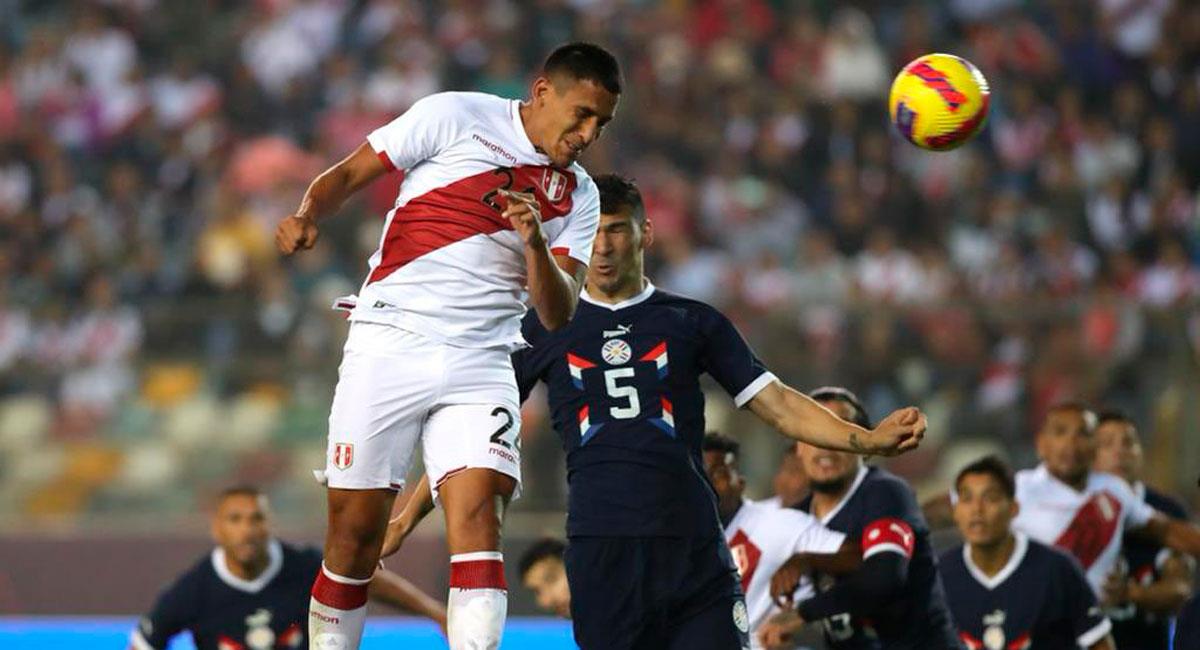 Valera habló tras su gol ante Paraguay en el Monumental. Foto: FPF