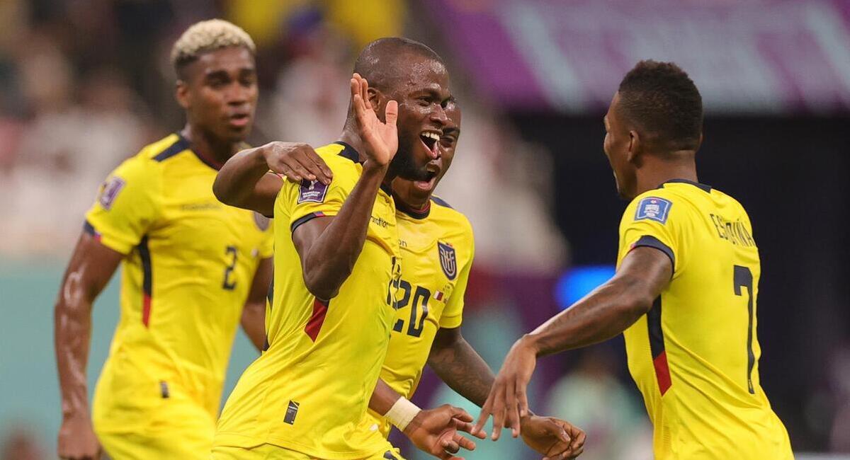 Ecuador derrotó a Qatar. Foto: EFE