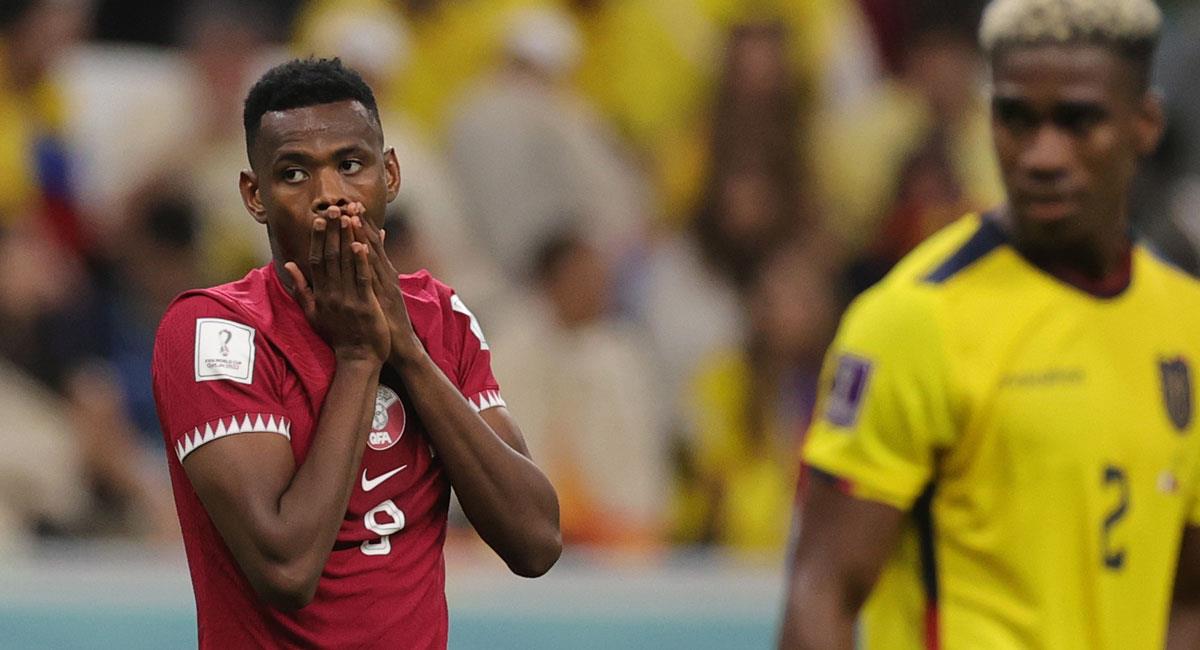 Qatar cayó en su debut mundialista ante Ecuador. Foto: EFE