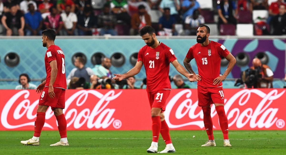 Irán perdió en su debut en el Mundial Qatar 2022. Foto: EFE
