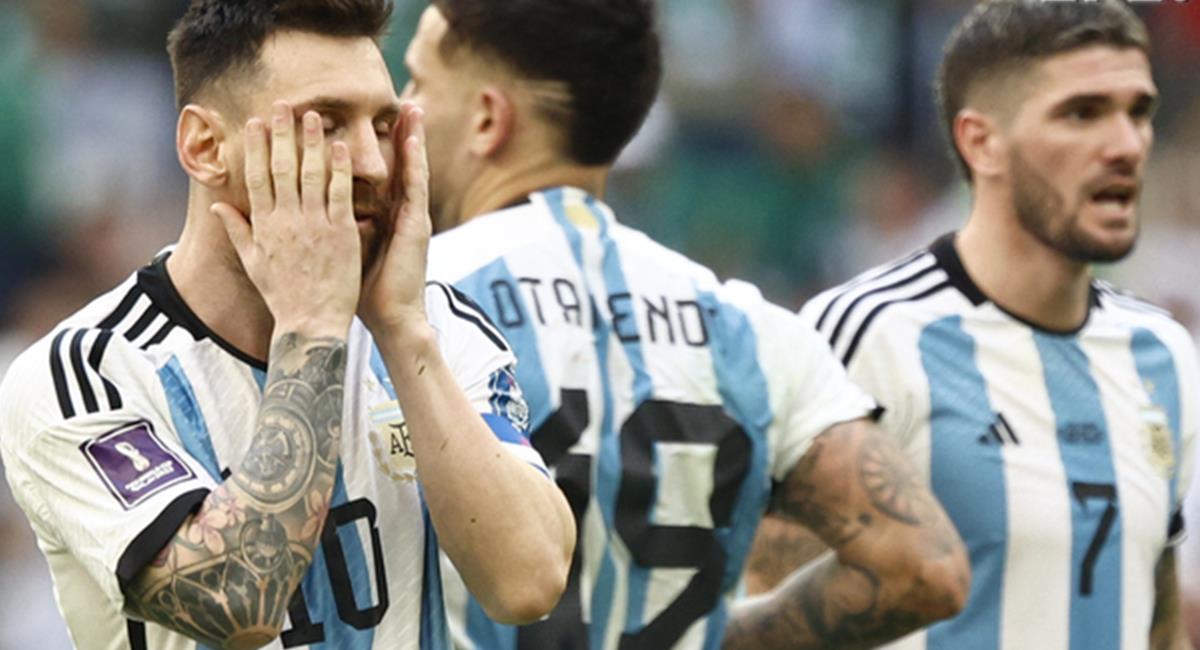 Lionel Messi confesó que la derrota ha sido un golpe muy duro en la interna. Foto: EFE
