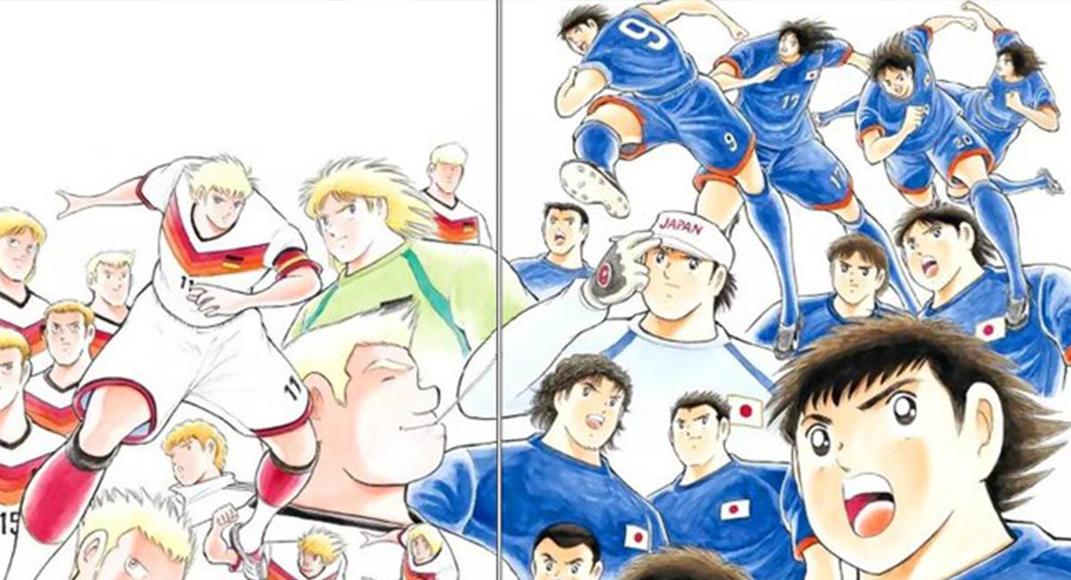 Popular serie japonesa relata el sueño futbolístico de su personaje principal Oliver Atom. Foto: Twitter