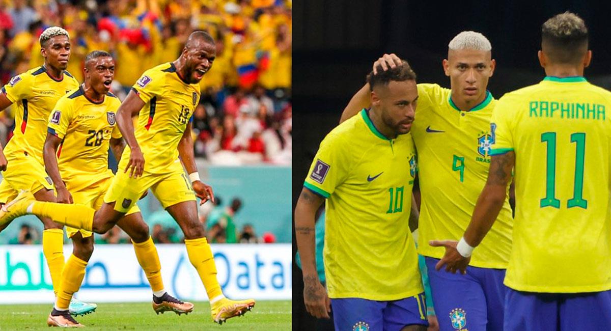 Ecuador y Brasil ganaron en el debut de Qatar 2022. Foto: Foto: La Tri y EFE