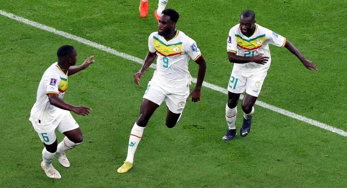 Senegal superó a Qatar. Foto: EFE