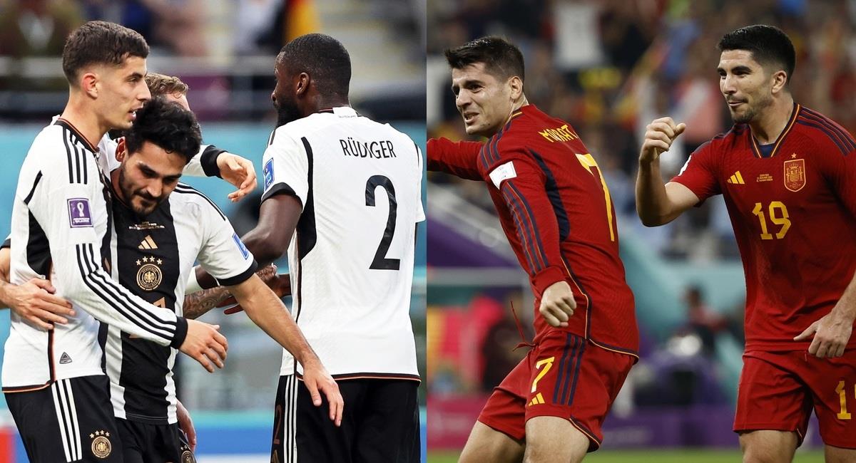Alemania y España se verán las caras este domingo. Foto: EFE