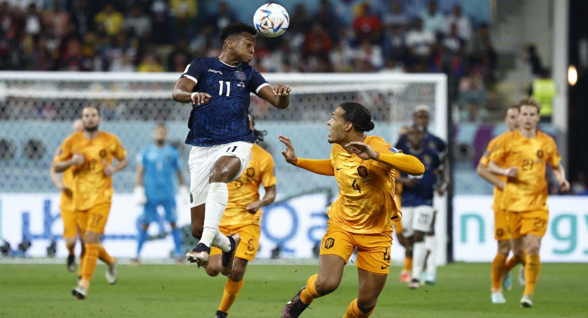 Ecuador le jugó de igual a igual a Países Bajos en el Mundial Qatar 2022. Foto: EFE