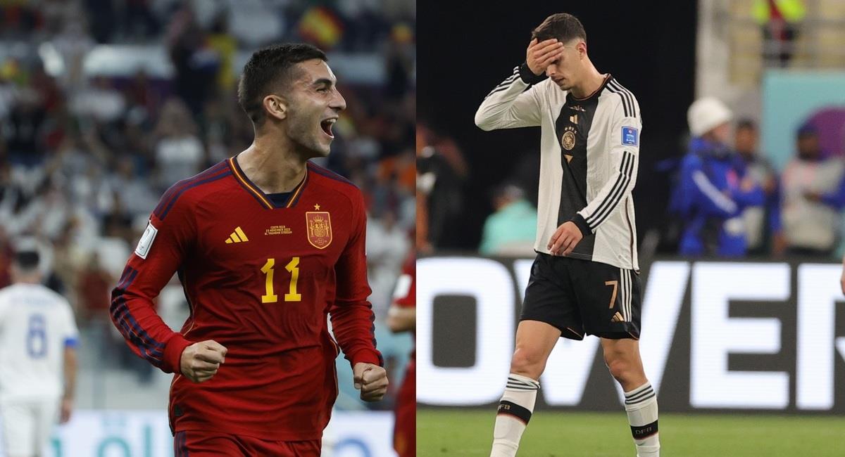España vs Alemania. Foto: EFE