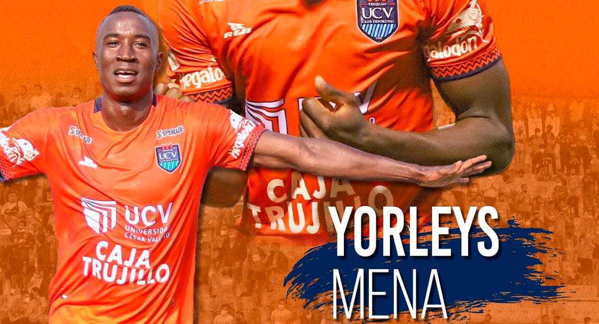 Yorleys Mena continuará en César Vallejo hasta el 2026. Foto: Twitter @clubucv