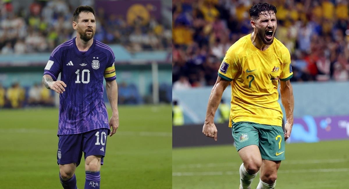 Argentina vs Australia. Foto: EFE