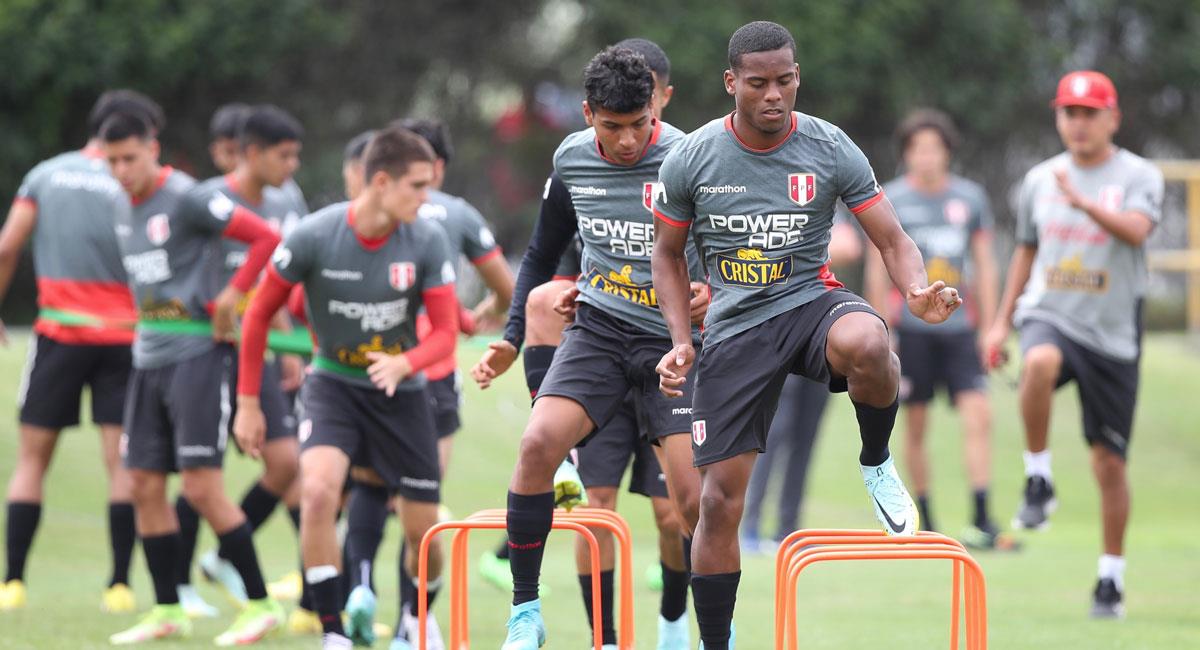 Perú Sub 20 se prepara para sus amistosos de diciembre. Foto: FPF