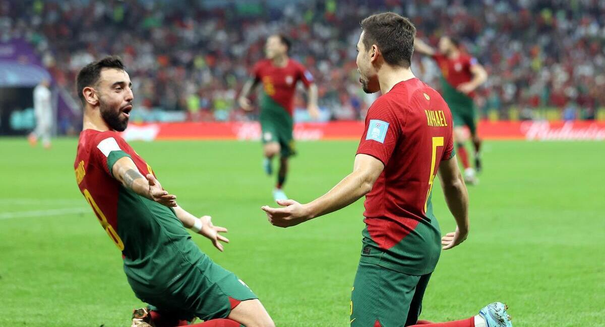Portugal goleó a Suiza. Foto: EFE