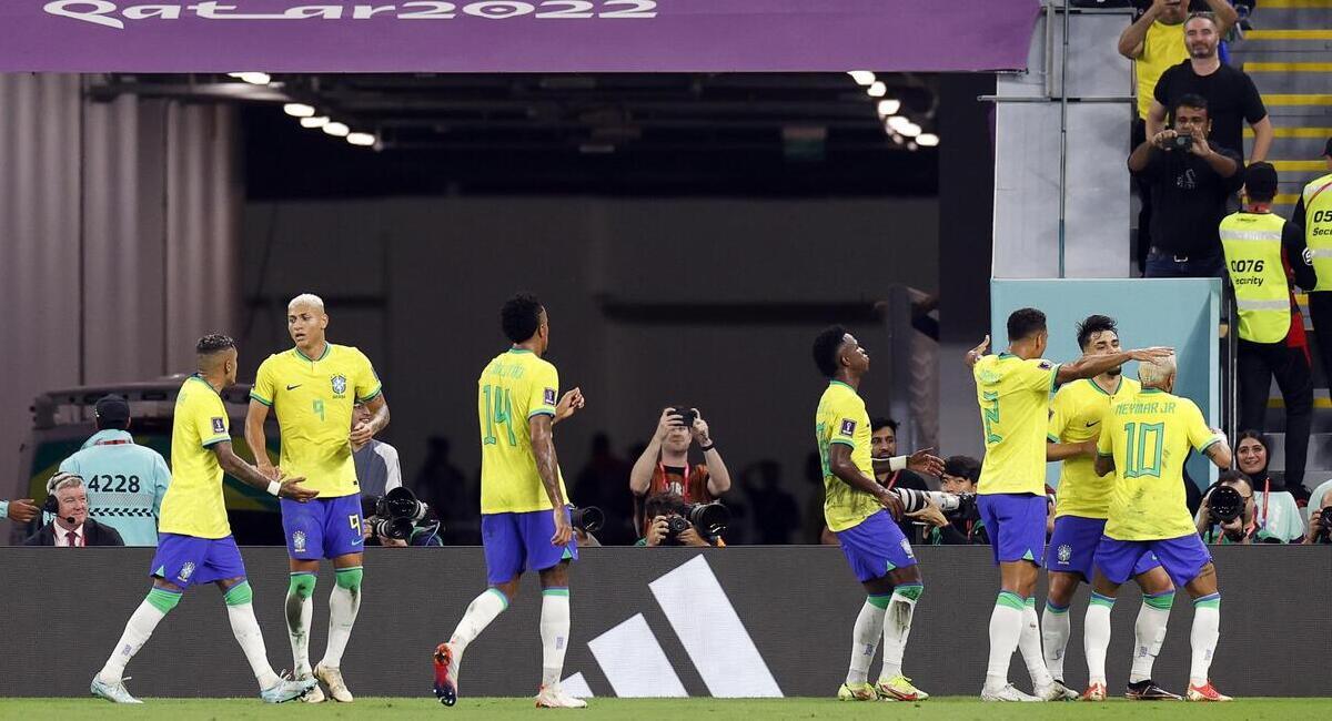 Brasil goleó a Corea del Sur. Foto: EFE
