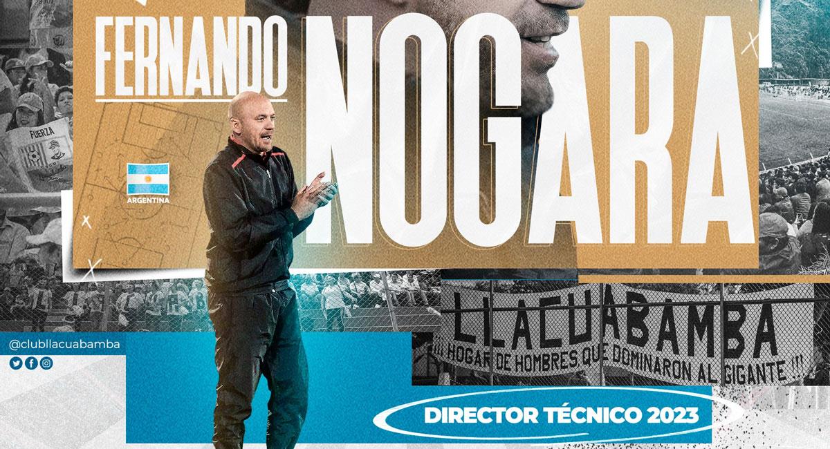 Fernando Nogara es nuevo técnico de Llacuabamba. Foto: Facebook Club Deportivo Llacuabamba