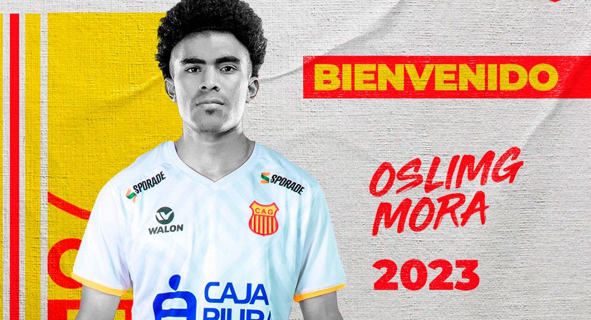 Oslimg Mora jugará en Atlético Grau el 2023. Foto: Twitter @Grau_Oficial