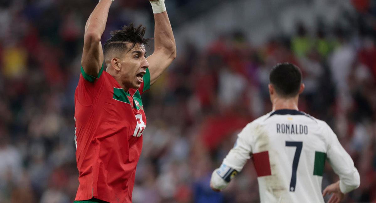 Marruecos eliminó a Portugal de Qatar 2022. Foto: EFE