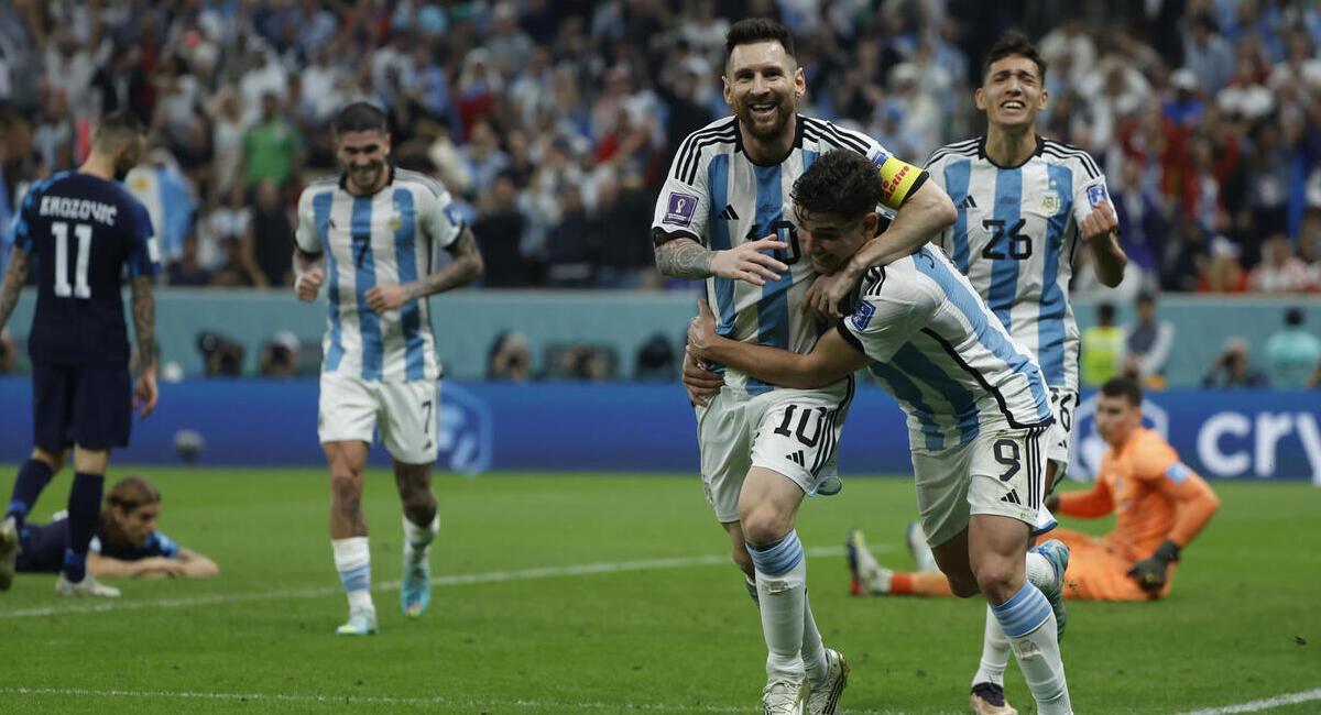 Argentina, clasificada para su sexta final. Foto: EFE