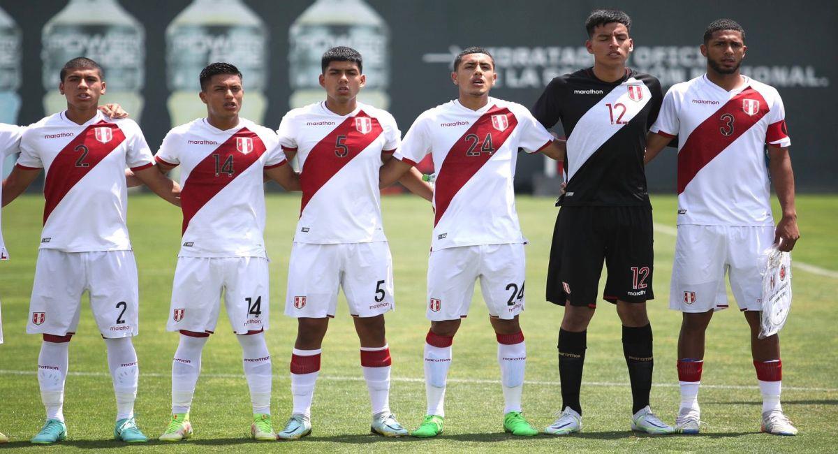 Jugadores de la Selección Peruana Sub 20. Foto: Twitter Selección Peruana