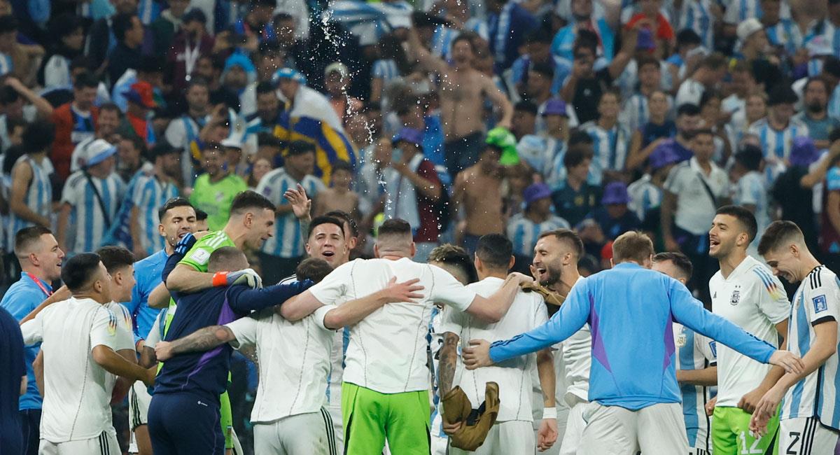 Argentina será 'local' ante Francia en la final de Qatar 2022. Foto: EFE
