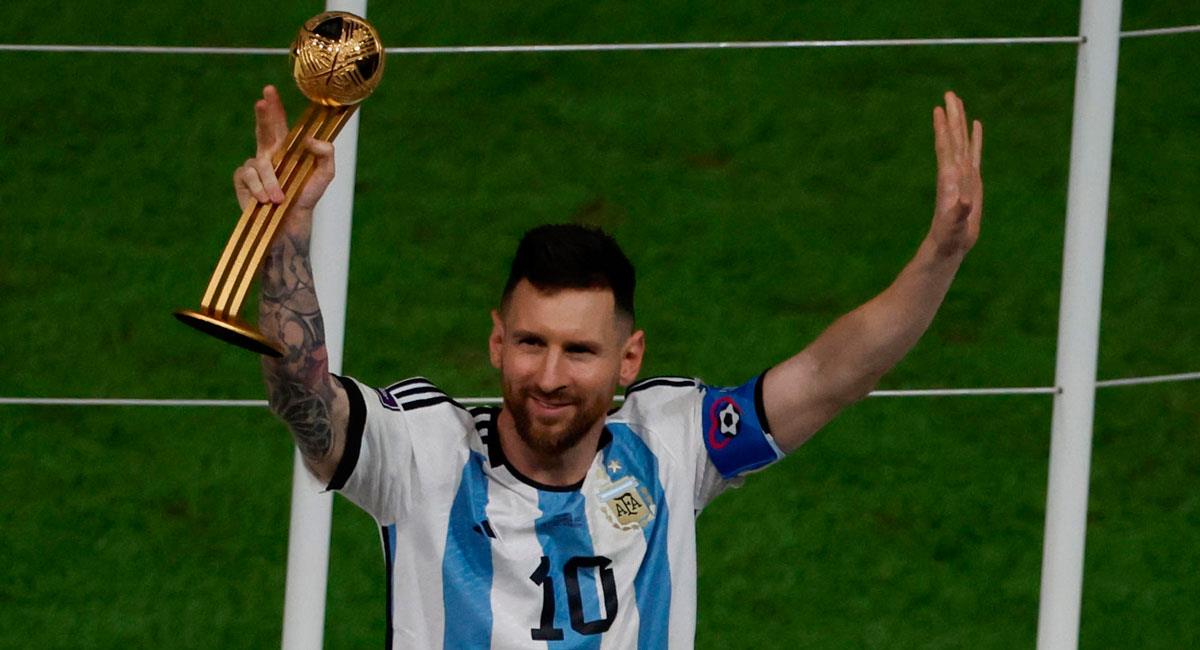 Messi se consagró en el Mundial Qatar 2022. Foto: EFE