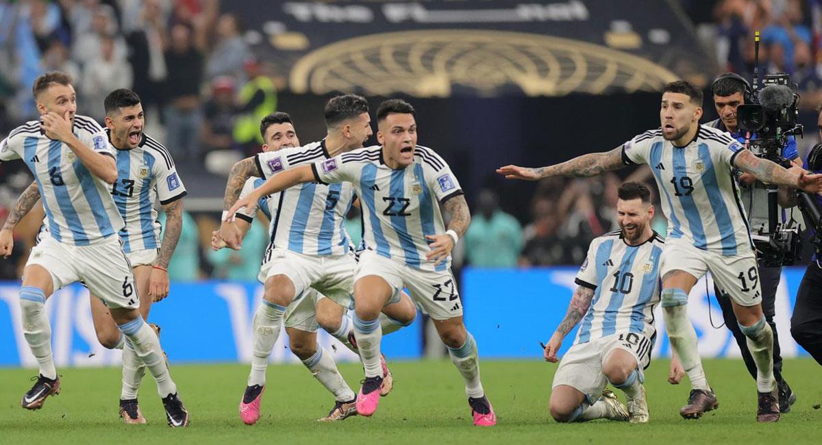 Argentina campeón del Mundo 2022. Foto: EFE