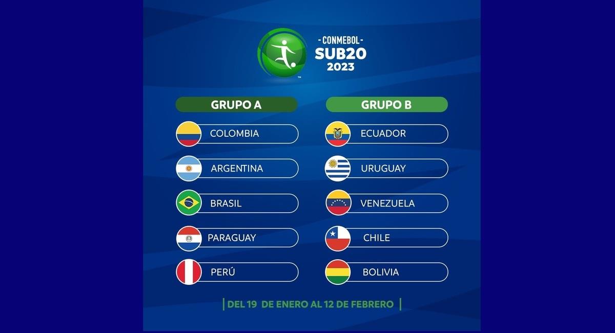Sudamericano Sub 20,. Foto: @CONMEBOL