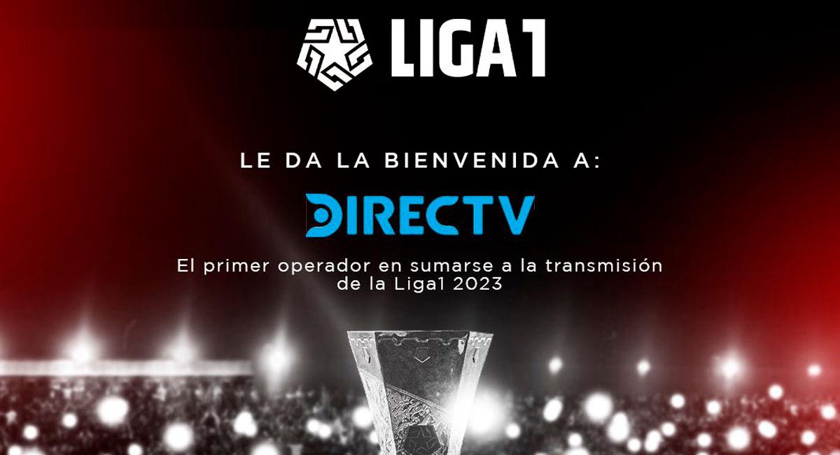 DirecTV transmitirá la Liga 1 del 2023. Foto: Twitter @LigaFutProf