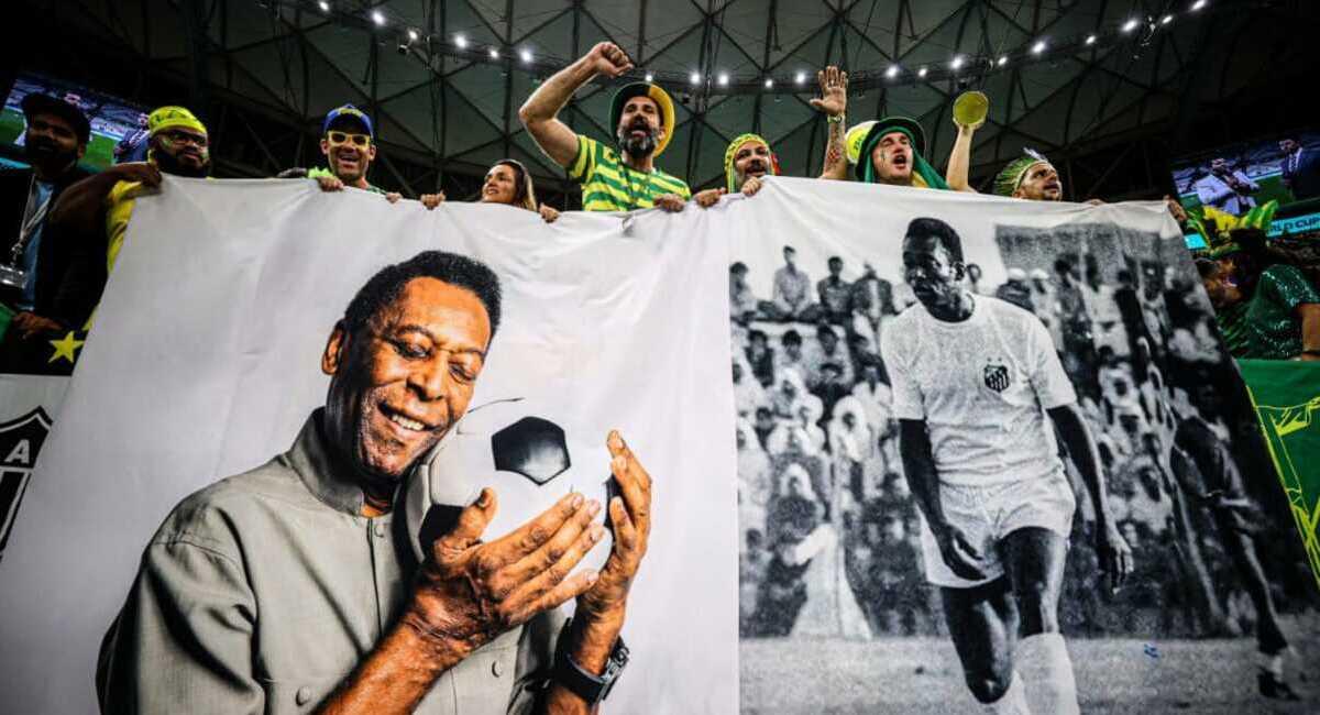 Pelé. Foto: @santosfc