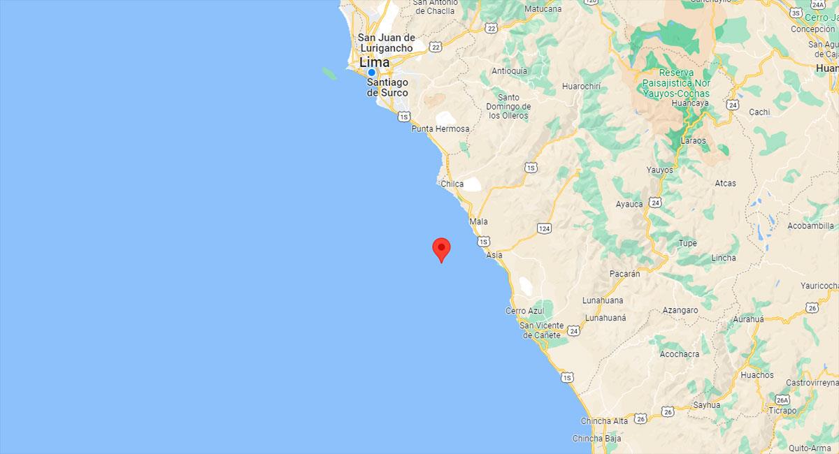 Temblor de 3.8 de magnitud sacude Lima, con epicentro en Mala (Cañete). Foto: Google Maps