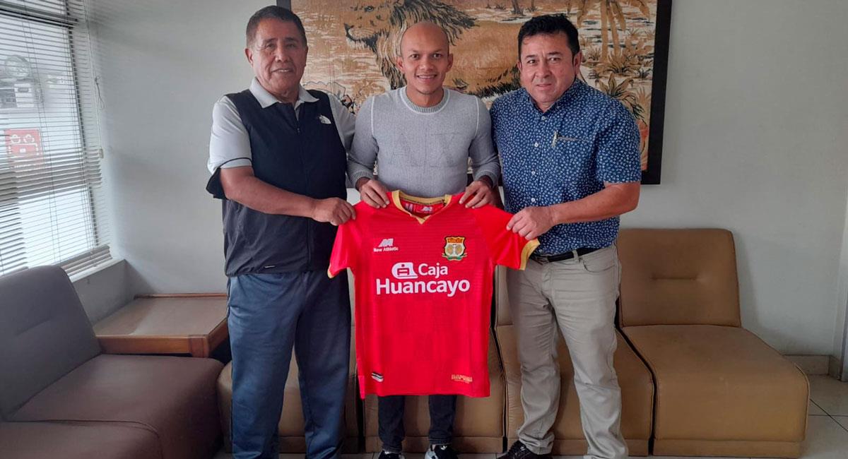 Sport Huancayo se refuerza con colombiano para el 2023. Foto: Twitter @PSierraR