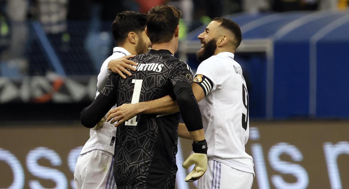 Real Madrid a la final de la Supercopa de España. Foto: EFE
