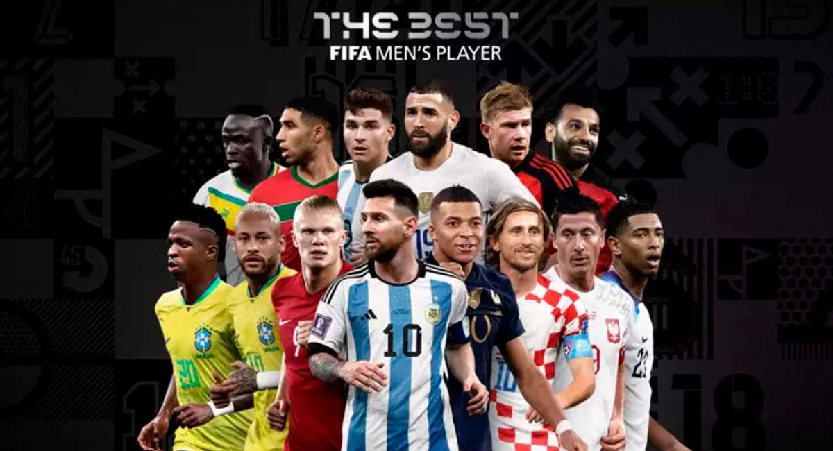 FIFA y sus nominados a Mejor Jugador 2022. Foto: Twitter @fifaworlcup_es