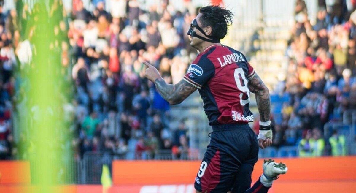 Gianluca Lapadula en la lista de convocados del Cagliari. Foto: Twitter @G_Lapadula