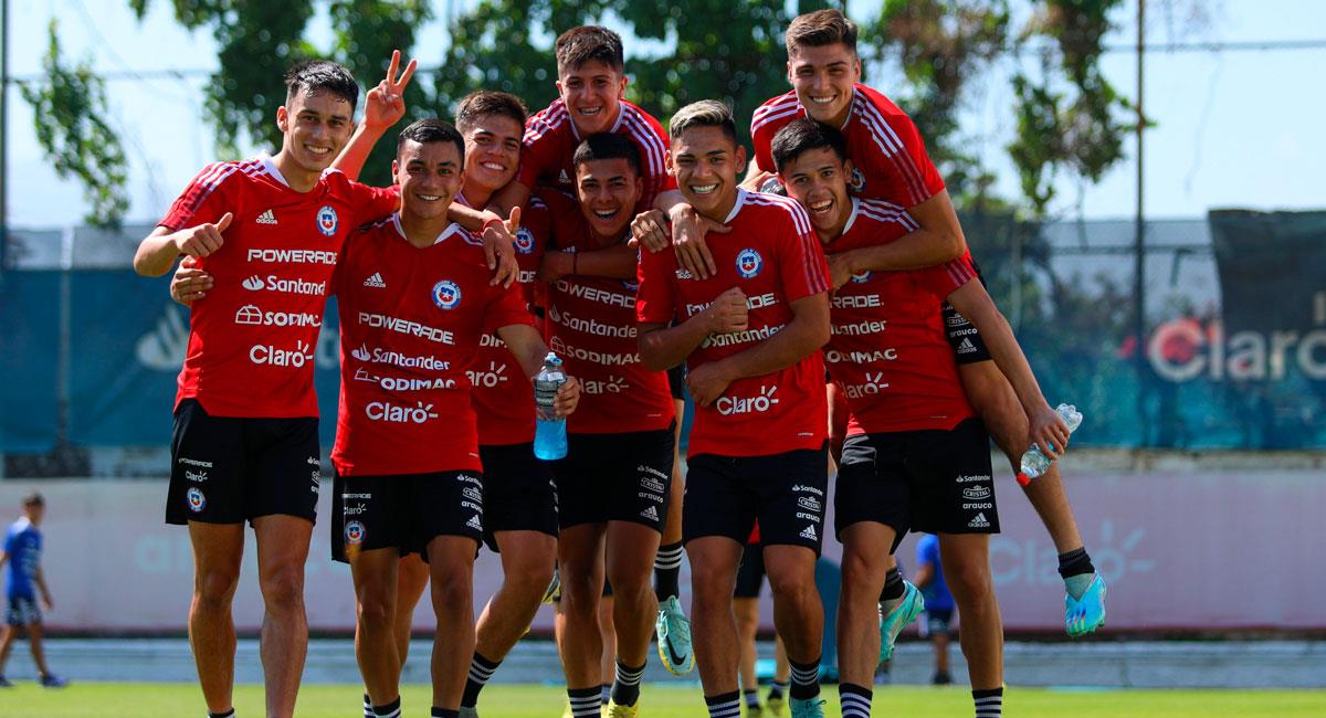 Chile va con optimismo al Sudamericano Sub 20. Foto: Twitter @LaRoja
