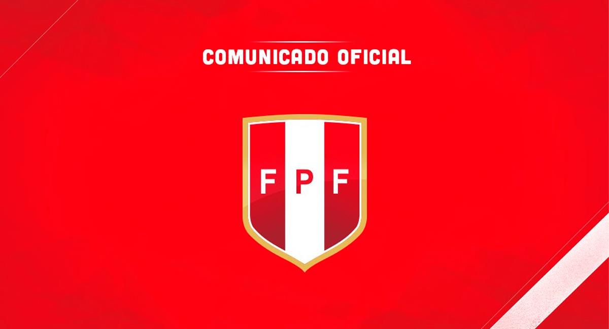 Foto: Twitter Federación Peruana de Fútbol