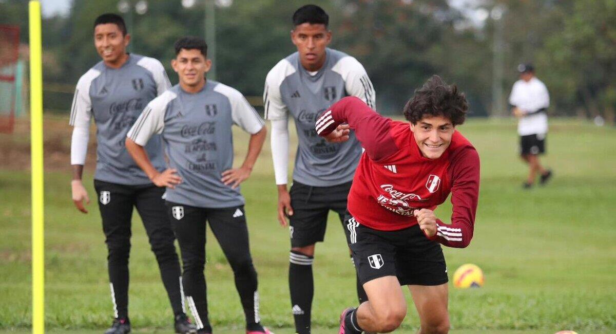 Perú Sub 20 tendrá acción este jueves. Foto: FPF