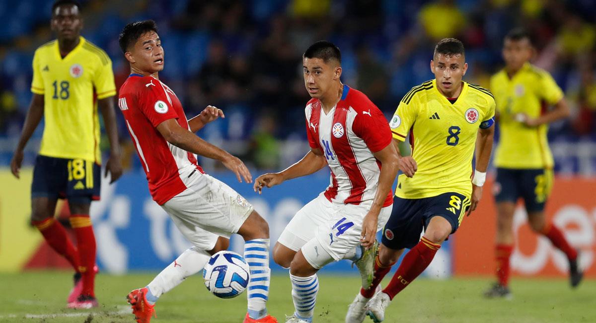 Colombia y Paraguay igualaron en el Sudamericano. Foto: EFE
