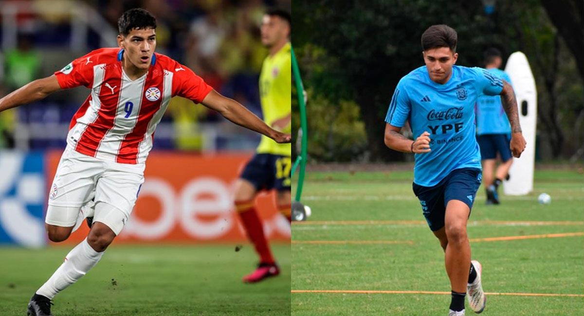 Paraguay ante Argentina por el Sudamericano Sub 20. Foto: Selecciones: Albirroja y Argentina