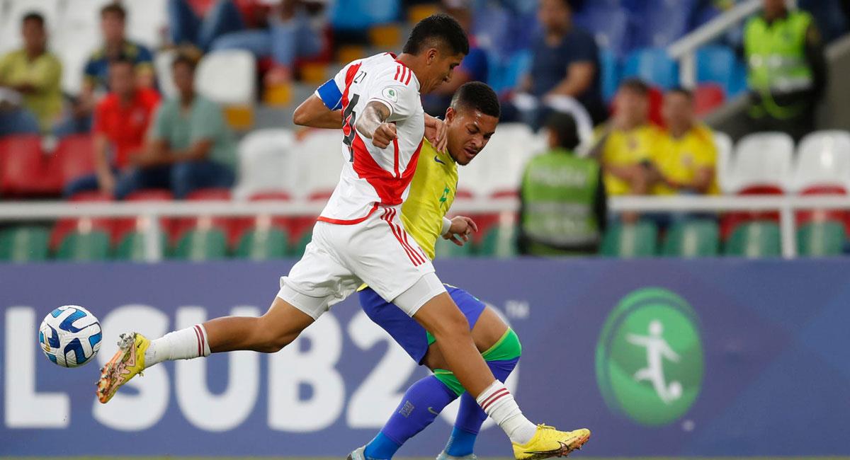 Perú medirá fuerzas ante Colombia en el Sudamericano Sub 20. Foto: EFE