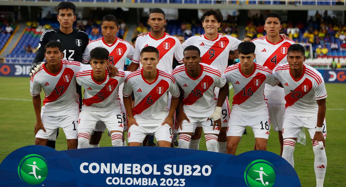 Perú cayó ante Brasil en el Sudamericano Sub 20. Foto: EFE
