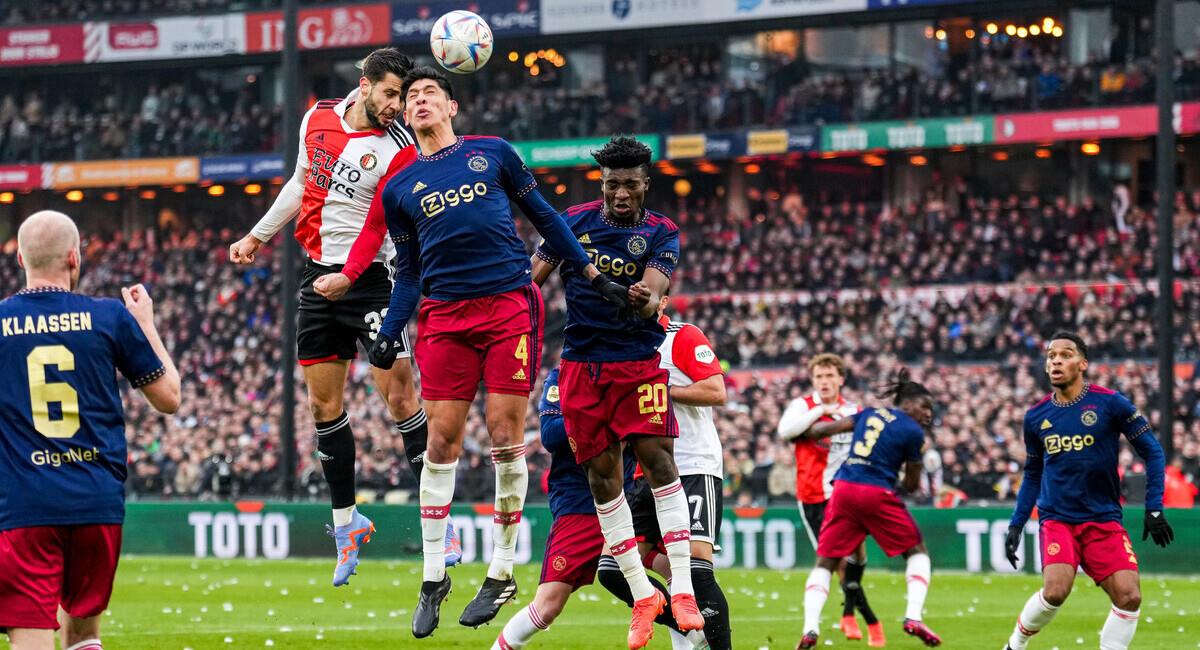 Feyenoord igualó con Ajax. Foto: @Feyenoord
