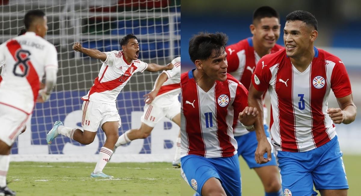 Perú vs Paraguay. Foto: EFE