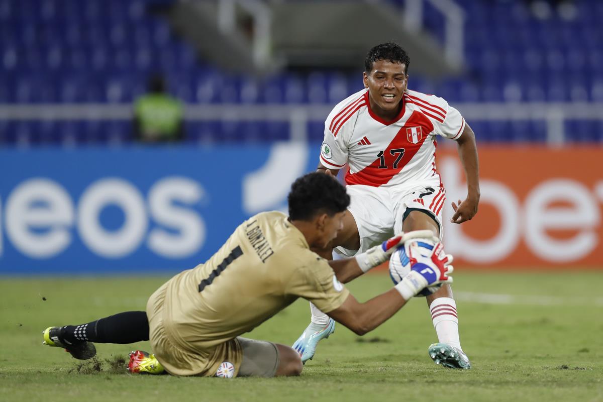 La Selección Peruana quedó eliminada del Sudamericano Sub 20. Foto: EFE